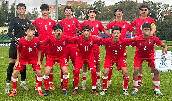 U-15 yığmamızdan 3-cü məğlubiyyət